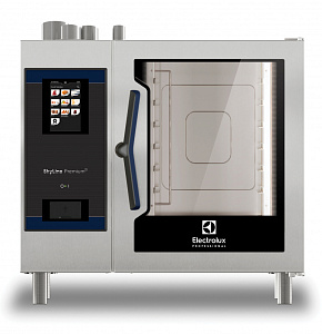 Electrolux Professional ECOG61T3GP SkyLine PremiumS Natural Gas Combi Oven 6GN1/1, Green Version - SKYDUO (Code 267270)