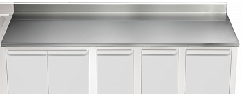 Electrolux Professional TPLA31A ARBEITSPLATTE M. AUFKANTUNG 3100 MM (Code 121169)