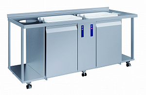 Electrolux Professional BRDST2MWB Breading Station ProSift DUO Breading station 2 modules (Code 727974)