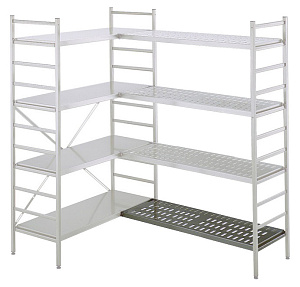 Electrolux Professional S240140 304 AISI S/S LOUVERED SHELF 1425X340 MM (850218)