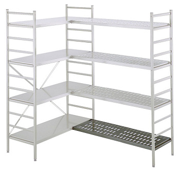 304 AISI S/S LOUVERED SHELF 1425X340 MM (850218)