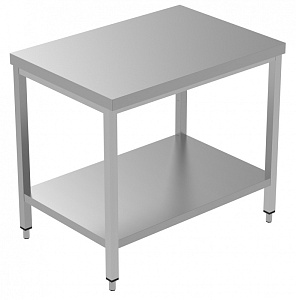 Electrolux Professional LSGTG1000E WORK TABLE 1000 MM WITH LOWER SHELF (134083)