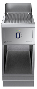 Electrolux Professional MBHCGBDDAO EL.FRYTOP,RIBBED PL,1S,BSPL,400X850X700H (Code 588669)
