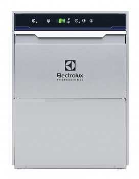 Warewashing Short Small Double Skin Glasswasher, 1 cycle, cold rinse, built-in rinse aid dispenser, 30b/h (Code 402208)