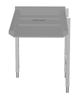 Electrolux Professional HSSL12 Handling System für Spülmaschinen Eckeinzug mit Geschirrspülmaschinen-Antrieb (Code 863132)
