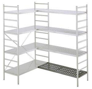 Electrolux Professional S240130 304 AISI S/S LOUVERED SHELF 1325X340 MM (850217)