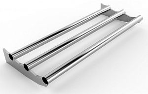 Electrolux Professional ZLTT08 S/S TUBULAR TRAY SLIDER (2 GN) (Code 856038)