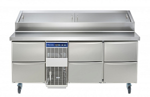 Electrolux Professional SAL2D2DR HD SALADETTE MIT 6 1/2 SCHUBLADEN EU (Code 727518)