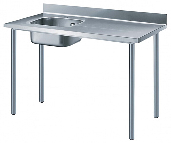 Electrolux Professional TL1410SXE AT MIT BECKEN LINKS + AUFKANTUNG 1400 M (Code 133525)