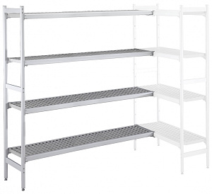 Electrolux Professional CLS2728 ALUM.CORNER SHELV.-POLY.TIERS-475X2732MM (Code 137088)