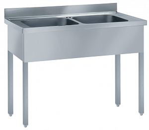 Electrolux Professional SL214 SINK UNIT 2 BOWLS 1400MM (132462)