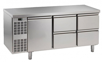 Electrolux Professional HB1P4C KÜHLT. 415L,1 TÜR+4 SCHUBL. 1/2,-2+10° (Code 728241)