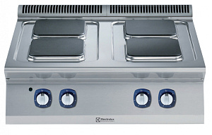 Electrolux Professional E7ECEH4Q0N Modular Cooking Range Line 700XP 4-Hot Square Plates Electric Boiling Top Range (Code 371130)
