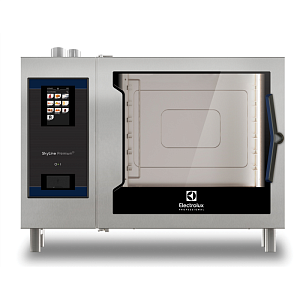 Electrolux Professional ECOE62T3AL SKYLINE PREMIUMS OVEN 6 GN 2/1 - ELECTRIC - LEFT HINGED DOOR - 3-GLASS (CODE 229727)
