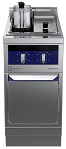 Electrolux Professional MCFBFBDDAO EL.DEEP FRYER,2X5L,1-S,BSPL,400X900X800H (Code 589456)