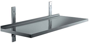 Electrolux Professional WSS144N Standard Preparation 1400 mm Solid Wall Shelf with Brackets (Code 132825)