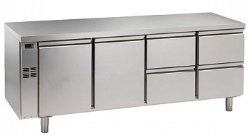 2 DOOR+4x1/2 DRAWER REF.TABLE -2C-REMOTE (Code 728299)