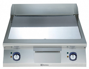 Electrolux Professional E9FTEHCS00 EL.FRYTOP CHR.SMOOTH SLOPED PLATE 800 MM (Code 391073)