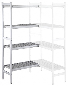 Electrolux Professional CLS1184 ALUM.CORNER SHELV.-POLY.TIERS-475X1188MM (137076)