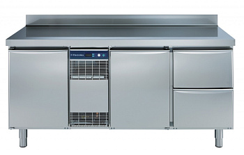 Electrolux Professional RCDR3M22U KÜHLTISCH, 2TÜREN,2SCHUBLADEN,440L,AUFK. (Code 726564)