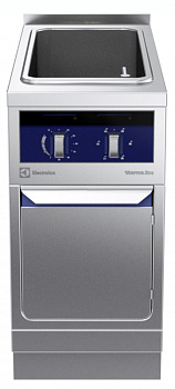 Modular Cooking Range Line thermaline 90 - 40 lt Well Freestanding Gas Pasta Cooker, 1 Side with Backsplash, H=700 (Town Gas) (Code 593341)
