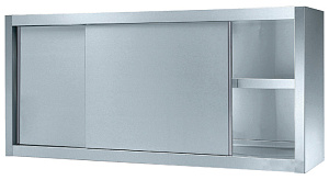 Electrolux Professional PSS1400LCN Standard Preparation 1400 mm Wall Cupboard with 2 Doors & Plate Rack (Code 133211)