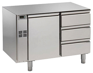 Electrolux Professional HB1P3CRN 1 DR+3x1/3 DRAW.REF.TABLE -2C-NO TOP-REM (Code 728554)