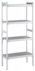 Electrolux Professional ALS1304 ALUM.LINEAR SHELV.-POLY.TIERS-373X1304MM (137017)