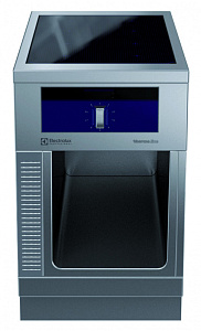 Electrolux Professional MCJBECE1AO Modular Cooking Range Line thermaline 90 - 2 Zone Full Surface Induction Top on Open Base, 2 Sides, H=700 (Code 589689)