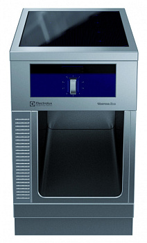 Modular Cooking Range Line thermaline 90 - 2 Zone Full Surface Induction Top on Open Base, 2 Sides, H=700 (Code 589689)