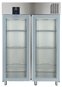 Electrolux Professional REX142GRM ecostore 2 Glass Door Digital Refrigerator, 1430lt (+2 /+10) Marine (R290) (Code 725232)