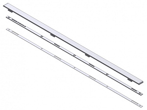 Electrolux Professional ENDRMOD80R ENDSCHIENE KIT THERMALINE 80 (R)12.5MM (Code 913201)