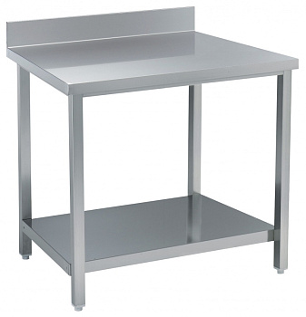 Electrolux Professional STLA07 WORK TABLE + SHELF + UPSTAND 700MM (Code 132407)