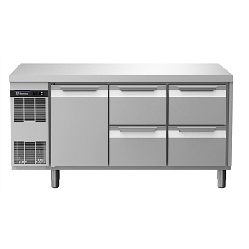REFR.COUNTER 440L DOOR 4x1/2DRW CU_LFT GALV (CODE 710474)