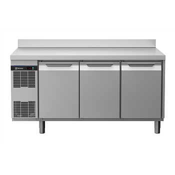 REFR.COUNTER 440L 3xDOOR W/SPLBACK CU_LFT GALV (CODE 714659)