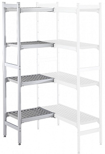 Electrolux Professional CLS830 ALUM.CORNER SHELV.-POLY.TIERS-475X834MM (137072)