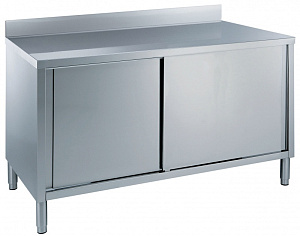 Electrolux Professional MS1217 WORKTOP CUPBOARD WITH UPSTAND 1200MM (133014)