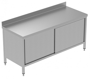 WORKTOP CUPBOARD WITH UPSTAND 1800MM (134038)