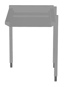 Electrolux Professional HSSL9 Handling System für Spülmaschinen Eckeinzug mit Geschirrspülmaschinen-Antrieb (Code 863129)