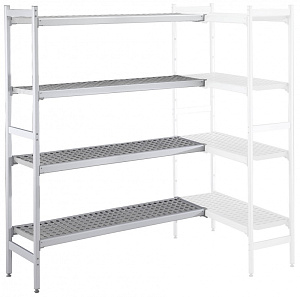 Electrolux Professional CLS2192 ALUM.CORNER SHELV.-POLY.TIERS-475X2196MM (137086)