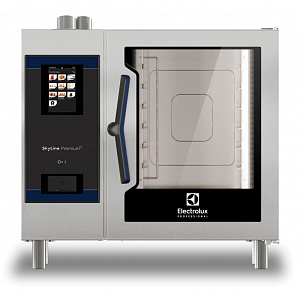 Electrolux Professional ECOE61T3C0 SkyLine PremiumS Electric Combi Oven 6GN1/1, Green Version (Code 229710)