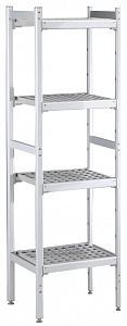 Electrolux Professional BLS862 ALUM.LINEAR SHELV.-POLY.TIERS-475X862MM (137032)