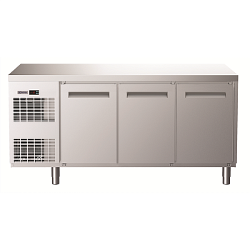 FREEZ.COUNTER 440L 3xDOOR REM CU_LFT GALV (CODE 710446)