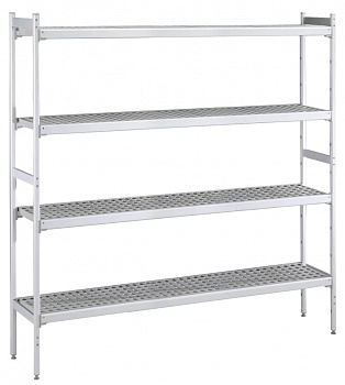 ALUM.LINEAR SHELV.-POLY.TIERS-373X2935MM (137030)