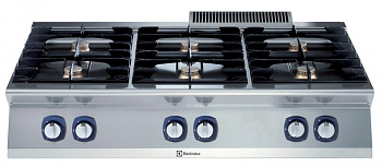 6-BURNER GAS BOILING TOP 1200 MM (Code 371004)
