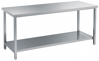 Electrolux Professional STL13 WORK TABLE WITH SHELF 1300 MM (Code 132398)