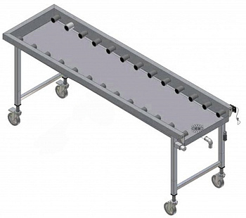 MOBILE CONVEYOR,SHORT ROLLERS,2145MM (Code 865014)