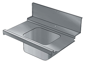 Electrolux Professional BHRPIB10R PREWASH INFILL TOP+BOWL R&gt L 1000-RACK T. (Code 865330)