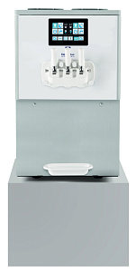 Electrolux Professional POR214DGA3PH Portofino Softeismaschine Modell P mit 2 x 12 l Tankkapazität und 1,95 l Schneckenzylinder, 2 Geschmacksrichtungen- und 1 Mix- Auslaufhahn, Hochleistungskühlsystem, Luftgekühlt, Auftischmodell, Elektr (Code 560074)
