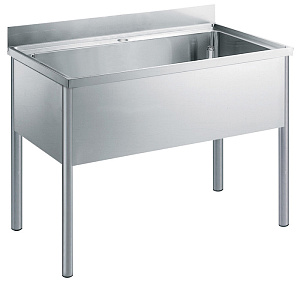 Electrolux Professional VLP1401SEN Premium Preparation 1400 mm Soaking Sink with 1 Bowl (Code 133116)